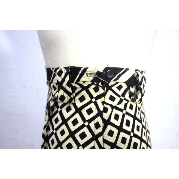 Prestige of Boston Maxi Skirt Geometric Pattern Size S Boho Union Made USA VTG - Picture 6 of 11